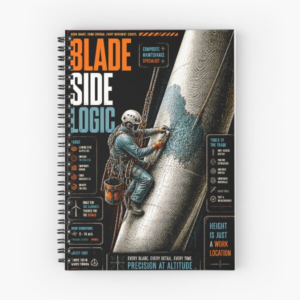 Item preview, Blade Side Logic Composite Specialist Windtech illustration designed and sold by RoyalOrderGallery.