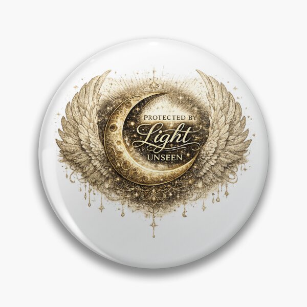 Item preview, Protected by Light Unseen | Celestial Moon Art designed and sold by 'VARI'.