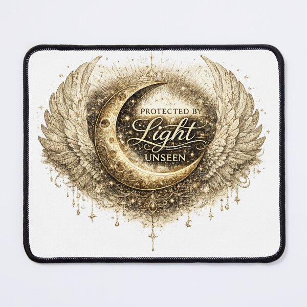 Item preview, Protected by Light Unseen | Celestial Moon Art designed and sold by 'VARI'.