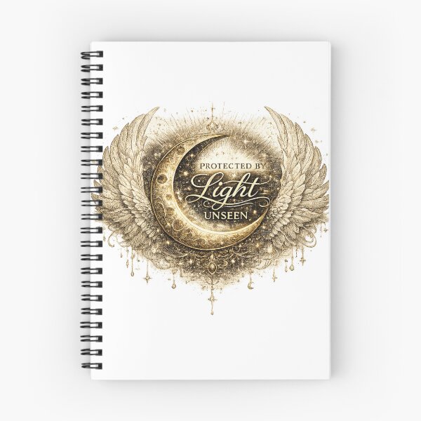 Item preview, Protected by Light Unseen | Celestial Moon Art designed and sold by 'VARI'.