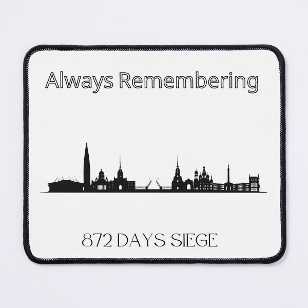 Item preview, World War II.  Leningrad Siege.  Winning.  Always Remembering.   designed and sold by ShrimpAndGrits.