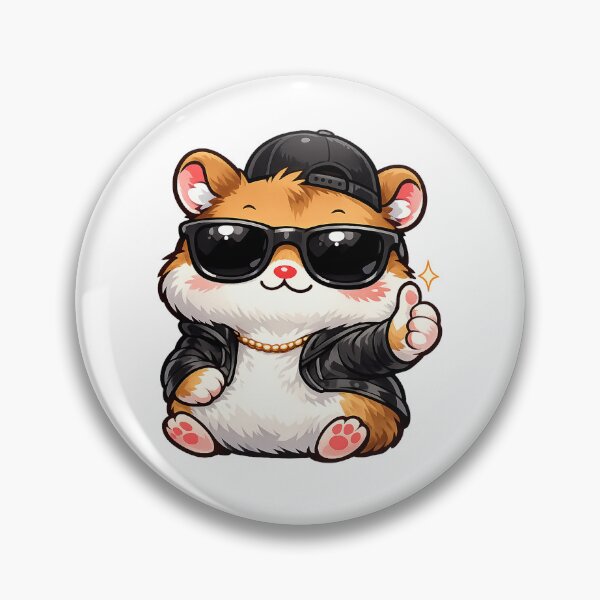 Item preview, Cool Hamster Thumbs up designed and sold by odkocreative.