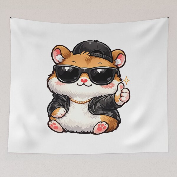Item preview, Cool Hamster Thumbs up designed and sold by odkocreative.