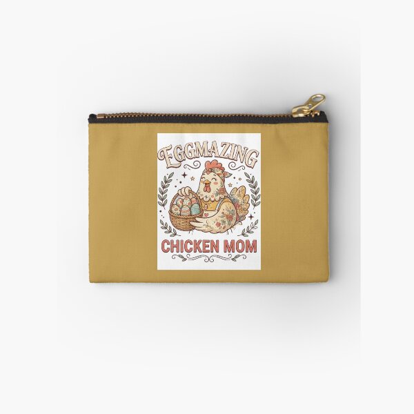 Item preview, Eggmazing Chicken Mom Vintage Retro Backyard Chicken Keeper Gift T-Shirt, Poster & Apron designed and sold by AlphaBetulia.