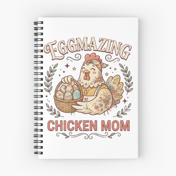 Item preview, Eggmazing Chicken Mom Vintage Retro Backyard Chicken Keeper Gift T-Shirt, Poster & Apron designed and sold by AlphaBetulia.