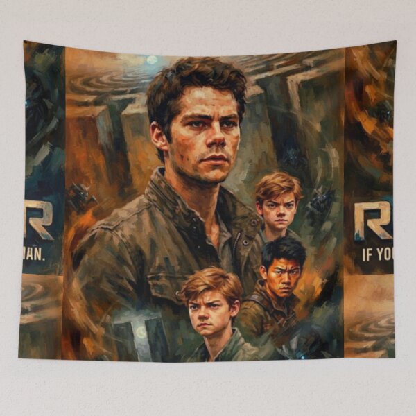 Item preview, The Maze Runner Fine Art Tribute designed and sold by Art's Diner.