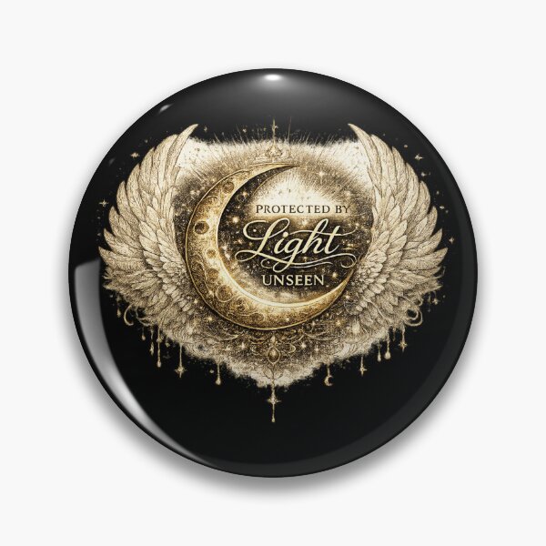 Item preview, Protected by Light Unseen | Celestial Moon Art designed and sold by 'VARI'.