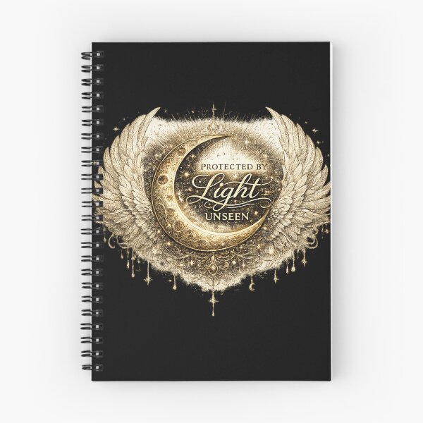Item preview, Protected by Light Unseen | Celestial Moon Art designed and sold by 'VARI'.