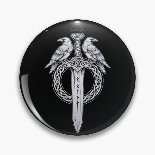 Item preview, Nordic Ravens Runes | Norse Mythology Gifts For Vikings designed and sold by BrokenLabel.