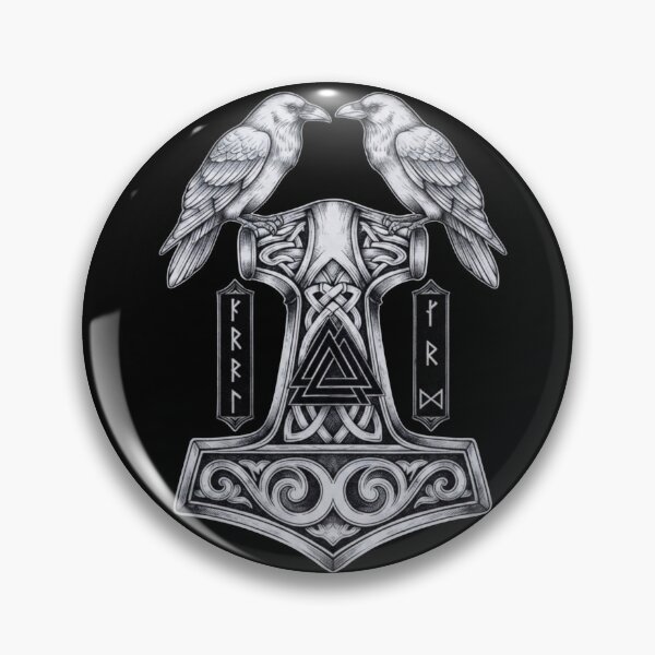 Item preview, Nordic Ravens Runes | Norse Mythology Gifts For Vikings designed and sold by BrokenLabel.