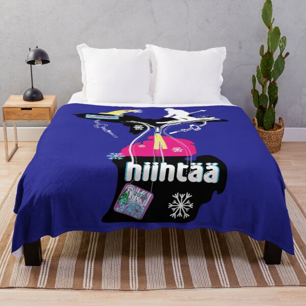 Item preview, Hiihtää Michigan | Nordic Ski Art designed and sold by FreshWaterWares.