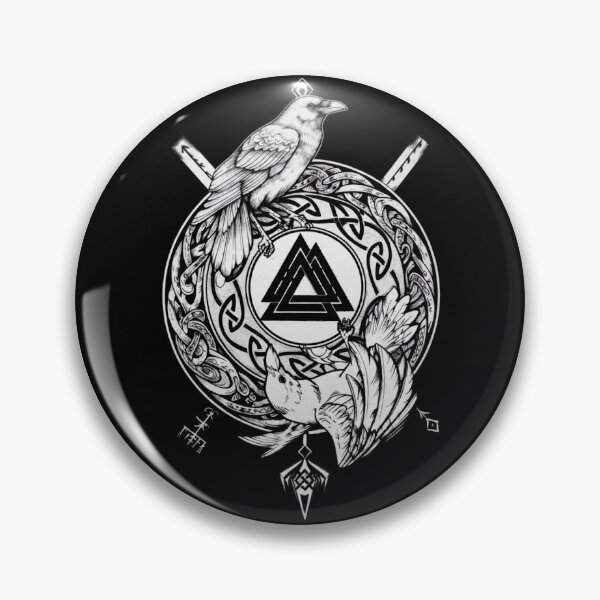 Item preview, Nordic Ravens Runes | Norse Mythology Gifts For Vikings designed and sold by BrokenLabel.