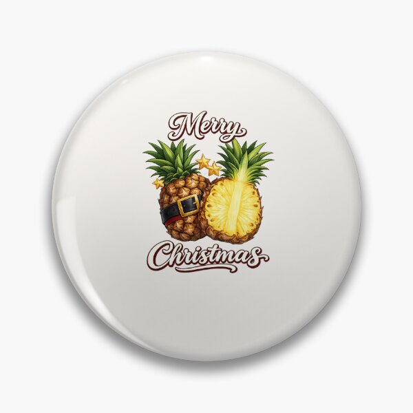 Item preview, Festive Pineapple Christmas Design with Santa Belt designed and sold by annenambiro.