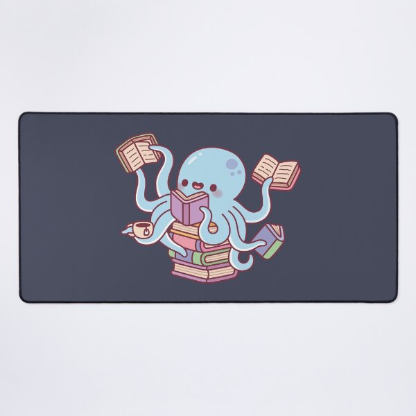 Item preview, Cute Octopus Busy Reading Books designed and sold by rustydoodle.