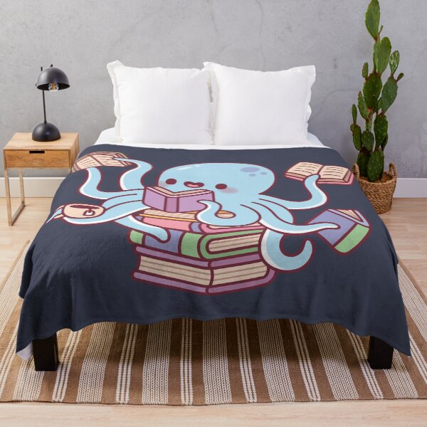 Item preview, Cute Octopus Busy Reading Books designed and sold by rustydoodle.