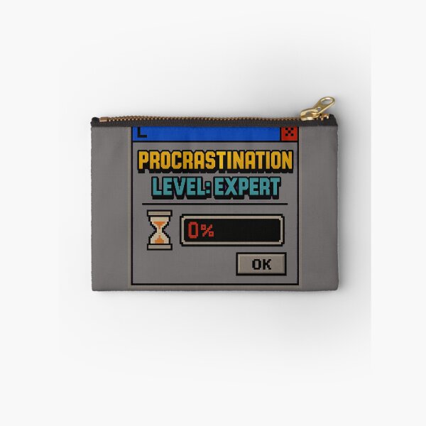 Item preview, Expert Procrastinator – Productivity at Zero designed and sold by Mad Factory Designs.
