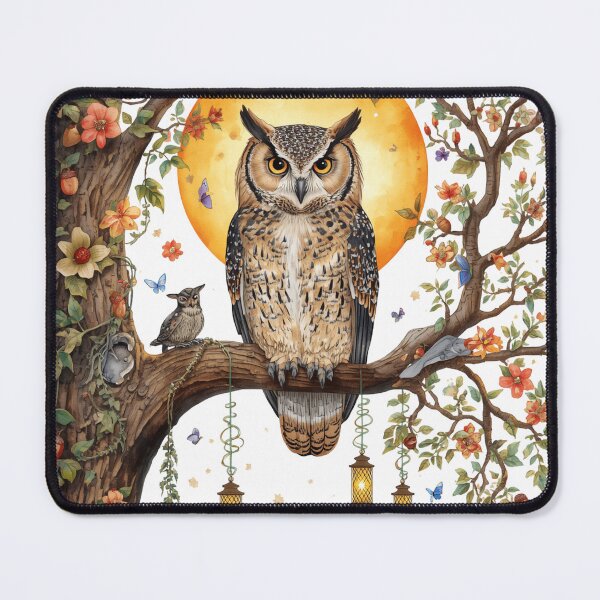 Item preview, The Wise Owl designed and sold by catcurio.