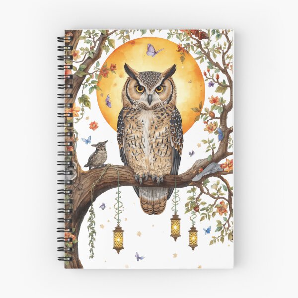 Item preview, The Wise Owl designed and sold by catcurio.