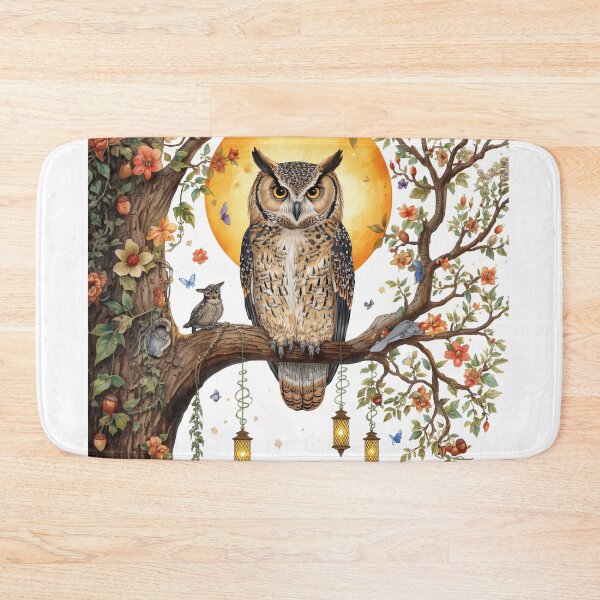 Item preview, The Wise Owl designed and sold by catcurio.