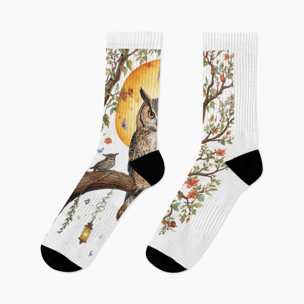 Item preview, The Wise Owl designed and sold by catcurio.