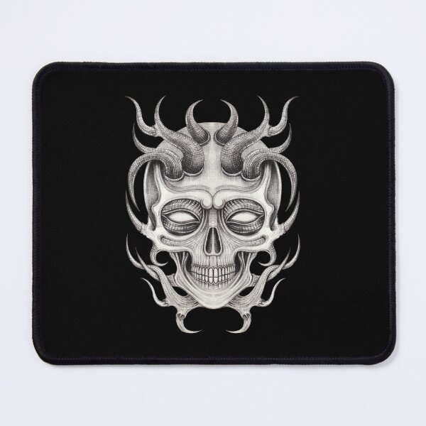 Item preview, Demon skull surreal art designed and sold by Jiwsurreal.