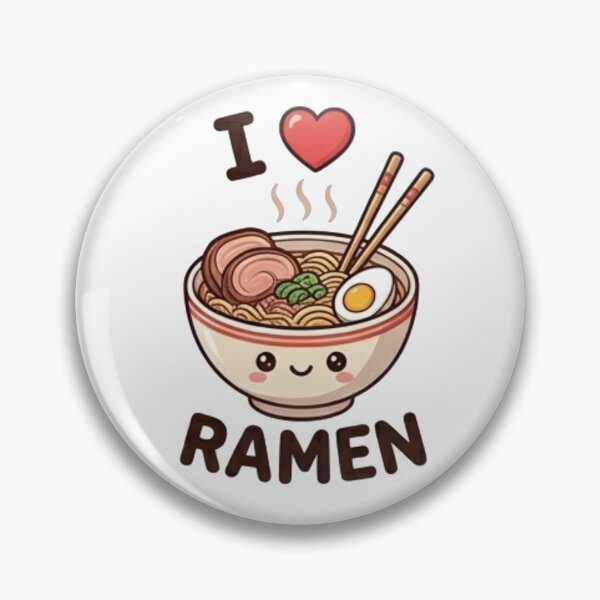 Item preview, I Love Ramen Cute Kawaii Noodle Bowl Aesthetic designed and sold by Rehnair.
