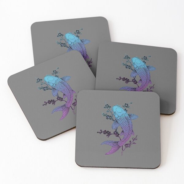 Item preview, Koi Fish Japanese Cherry Blossom Nature designed and sold by SofiBlair.
