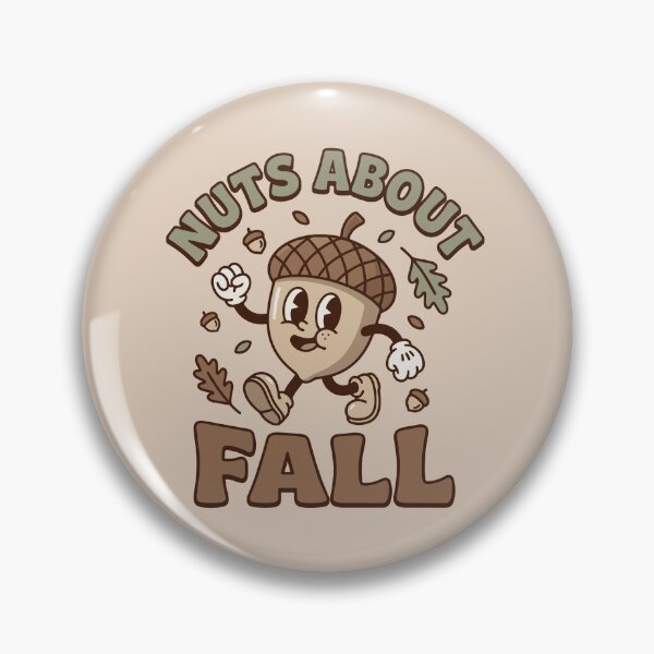 Artikelvorschau, Retro Rubberhose Acorn Nuts About Fall entworfen und verkauft von KnockingLouder.