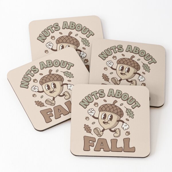 Item preview, Retro Rubberhose Acorn Nuts About Fall designed and sold by KnockingLouder.