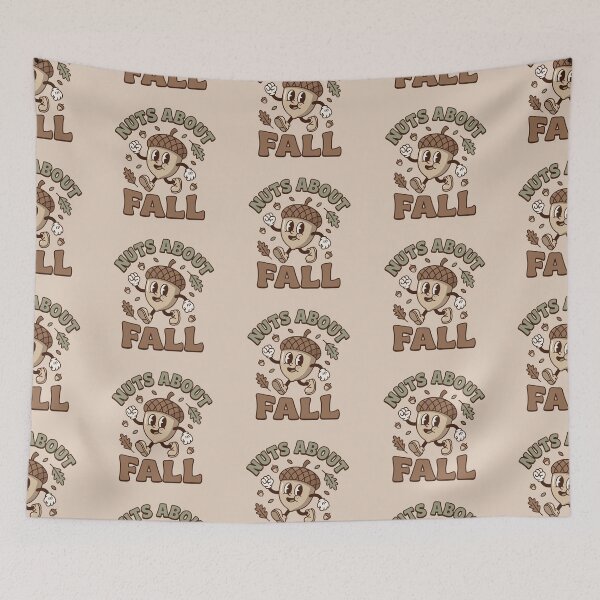 Item preview, Retro Rubberhose Acorn Nuts About Fall designed and sold by KnockingLouder.
