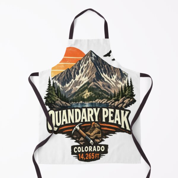 Item preview, Quandary Peak Colorado Vintage Mountain Hiking Adventure designed and sold by CatLovers Studio.