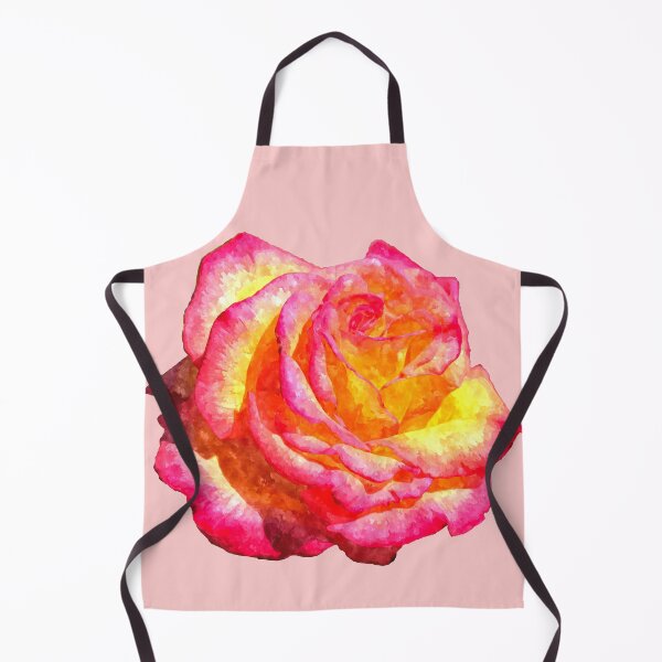 Item preview, Beautiful flambouyant and colourful rose painting designed and sold by stevepaint.