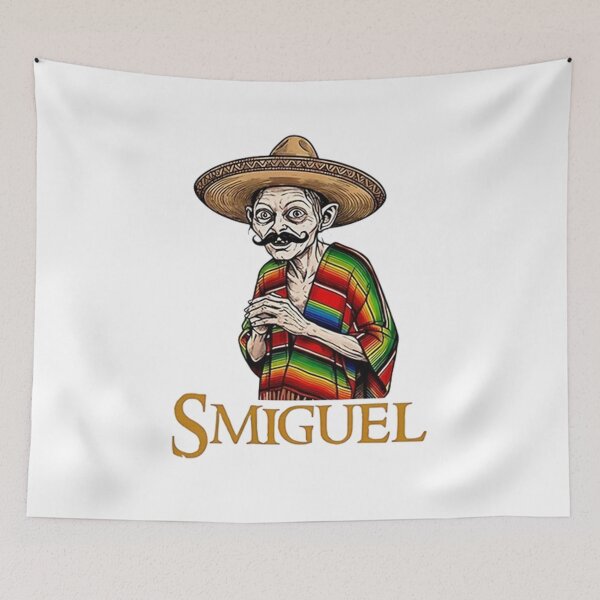 Item preview, Smiguel Funny Mexican Gollum Meme designed and sold by teemix.