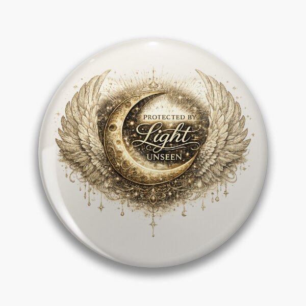 Item preview, Protected by Light Unseen | Celestial Moon Art designed and sold by 'VARI'.