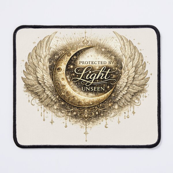 Item preview, Protected by Light Unseen | Celestial Moon Art designed and sold by 'VARI'.
