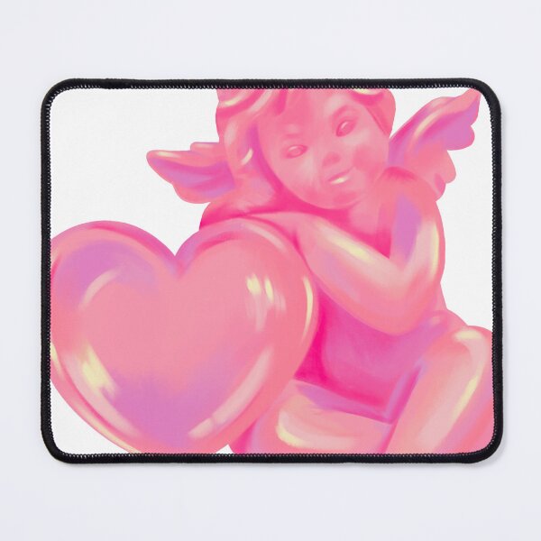 Item preview, Pink Cherub Embracing a Heart designed and sold by AnimaliaStar.