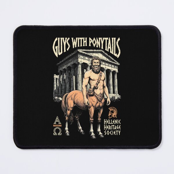 Item preview, Archaeology Greek Mythology Centaur Ponytails Archaeologist designed and sold by GrandeDuc.