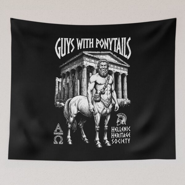 Item preview, Archaeology Greek Mythology Centaur Ponytails Archaeologist designed and sold by GrandeDuc.