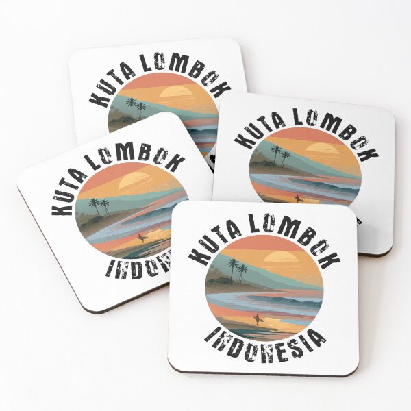 Item preview, Kuta Lombok – Indonesia (with Black Lettering) designed and sold by VelvetRoom.
