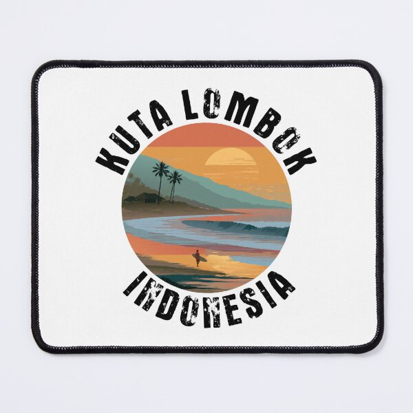 Item preview, Kuta Lombok – Indonesia (with Black Lettering) designed and sold by VelvetRoom.