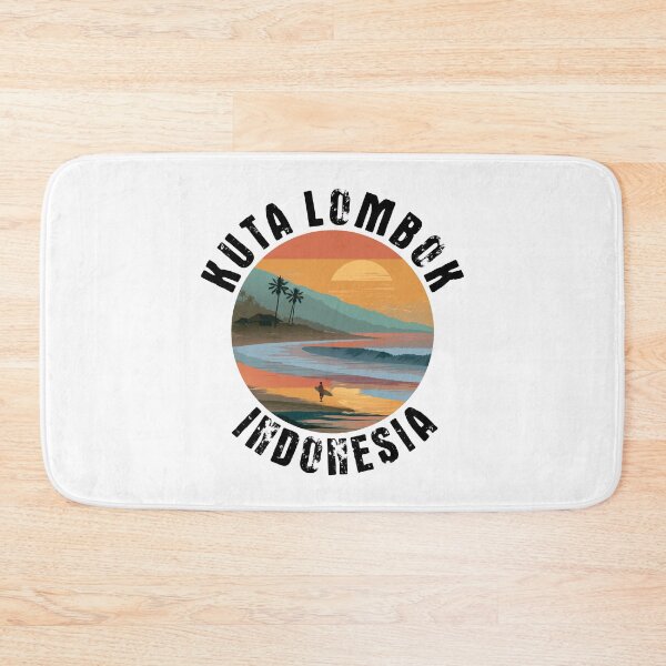 Item preview, Kuta Lombok – Indonesia (with Black Lettering) designed and sold by VelvetRoom.