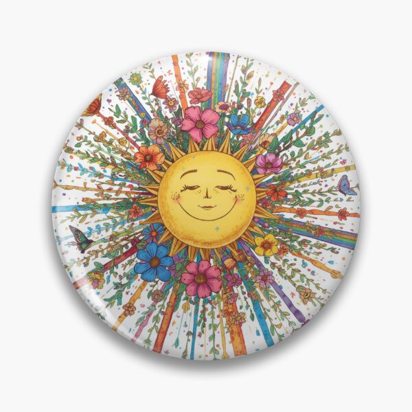 Item preview, Choose Joy | Joyful Floral Sunshine Illustration designed and sold by catcurio.