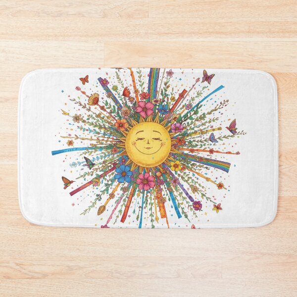 Item preview, Choose Joy | Joyful Floral Sunshine Illustration designed and sold by catcurio.