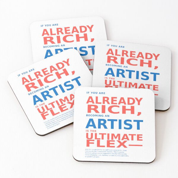 Item preview, The Ultimate Artist Flex – Rich Enough to Create Freely designed and sold by bisha.