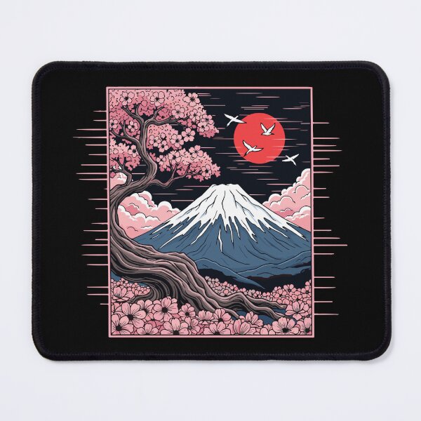 Item preview, Mount Fuji Cherry Blossom Japanese Nature Japan Lover designed and sold by SofiBlair.