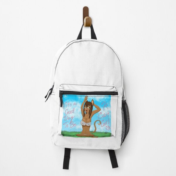 Item preview, It's A Good Day To Be A Cat Girl designed and sold by GemFlyCreative.