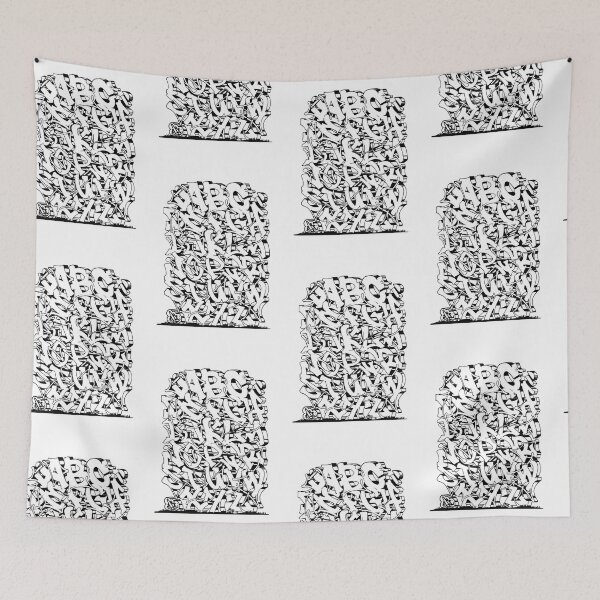 Item preview,  Wildstyle alphabet GRAFFITI TAG designed and sold by simplementemarc.