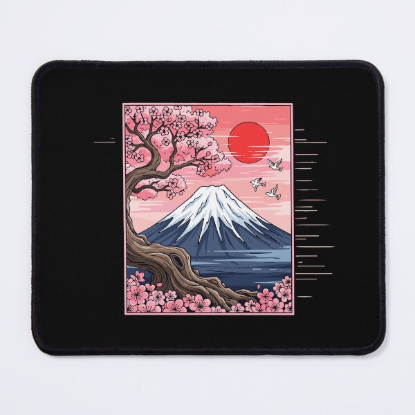 Item preview, Mount Fuji Cherry Blossom Japan Landscape designed and sold by SofiBlair.