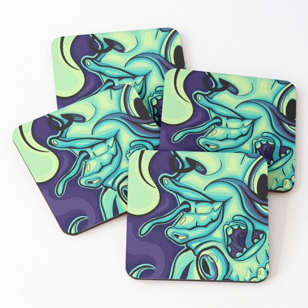 Item preview, Psychedelic Faces - Variation  designed and sold by immortalmoonimp.