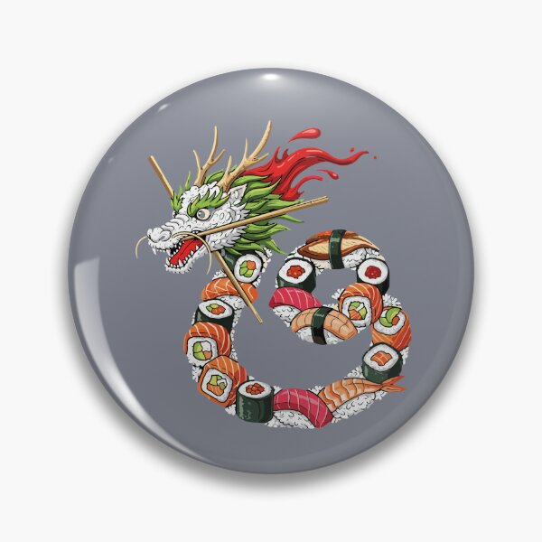 Item preview, Japanese Sushi Dragon Food Lover designed and sold by SofiBlair.